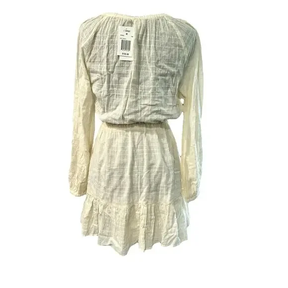 NWT! L*Space Feelin' Fine Dress in Cream - Size Medium - Picture 8 of 9